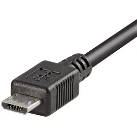 AccuCell USB-A auf micro-USB 2 m Schwarz