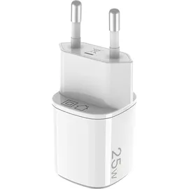 CELLY UPTC1USB1USBC25, Drinnen, USB, Weiß - Weiß