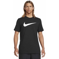 Nike Men's Sportswear Swoosh T-Shirt, Black/White, XL