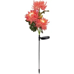Näve LED-Solar-Erdspieß "Blume" h:79cm rose