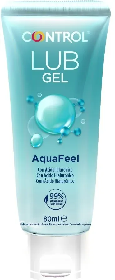 CONTROL - AQUAFEEL GLEITMITTEL MIT HYALURONSÄURE 80 ML