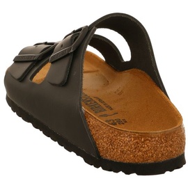 Birkenstock Arizona Naturleder schmal schwarz 41