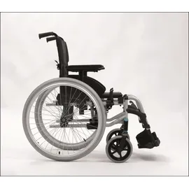 Invacare Action 2 NG Rollstuhl mit Trommelbremse silbergrau 38 cm