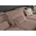 Set One by Musterring Ecksofa, rosa (rose), SET ONE BY MUSTERRING, Sofas, B/H/T: 307cm x 86cm x 195cm, Cord, Ottomane rechts, Sitzhöhe 49cm,Sitztiefenverstellung im 3-Sitzer,ohne Kopfteilverstellung,ohne Bettfunktion,ohne Bettkasten, 88% Polyester;12% Polyamid, Ecksofa, whlw.