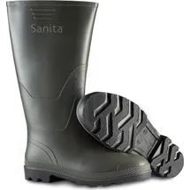 Sanita Varto PVC-Stiefel halbhoch CE - Grün - 47