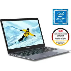 Medion E14223 39,6 cm (14 Zoll) Full HD Laptop (Intel Celeron N4120, 4GB RAM, 128GB Flash-Speicher, Webcam, Win 11 Home)