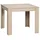 byLIVING Esstisch Nepal, 80x80 cm, Melaminbeschichtung Sonoma eichefarbig - Braun