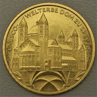 Münzprägestätten Deutschland 1/2 Unze Goldmünze - 100 Euro Dom zu Speyer 2019