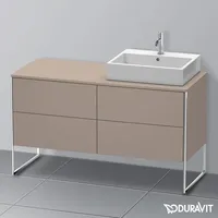 Duravit XSquare Waschtischunterschrank, 4 Auszüge, XS4923R4343,