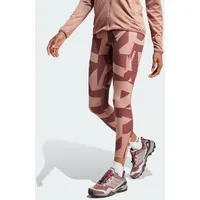Adidas Terrex Multi Printed Leggings altrosa|karminrot|karminrot L