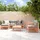 vidaXL Garten-Lounge-Set 7-tlg. Massivholz Douglasie braun