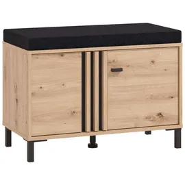 Home Affaire Laval 80 x 57 x 40 cm mit zwei Türen / beige