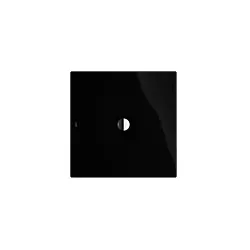Kaldewei Scona Duschwanne 491130000701 80x80x2,3cm, Antislip, schwarz