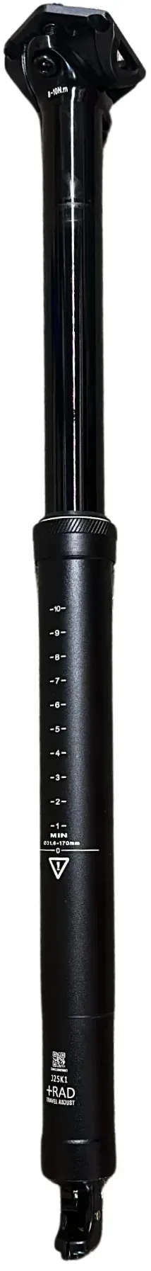 TranzX JD-YSI60 Vario-Sattelstütze | 31,6mm | 170mm | Internal (ohne Hebel)