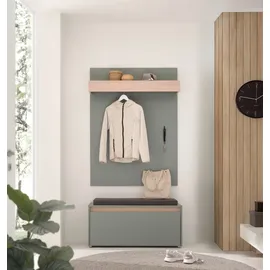 INOSIGN GIRON/CiTY Schuhbank 100 x 40 x 170 grün