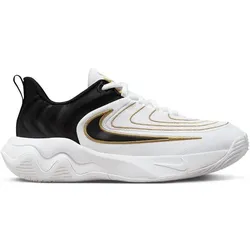 NIKE Kinder Freizeitschuhe Giannis Immortality 4, WHITE/BLACK-METALLIC GOLD, 38