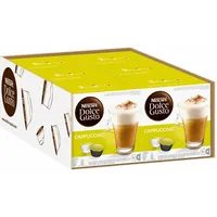 Nescafé DOLCE GUSTO Cappuccino, Kaffee, KaffeKAPSEL, 6er Pack 6 x 16 KAPSELN