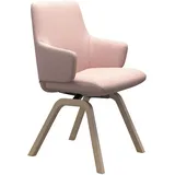 Stressless Stressless® Polsterstuhl »Laurel«, ROHLEDER Stoff Q2 FARON, Vollholz, pink (light q2 faron walnuss)