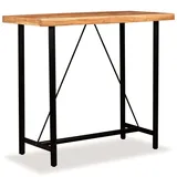 vidaXL Bartisch 120 x 60 x 107 cm Braun