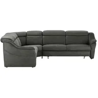 himolla Ecksofa  9707 , grau , Maße (cm): B: 291 H: 84 T: 261