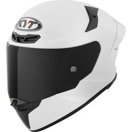 KYT TT-Revo Plain Weiß XL