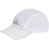 adidas Running AEROREADY Four-Panel Mesh Kappe White / Reflective Silver L/XL
