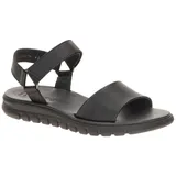 Paul Green Riemchensandale Damen Schwarz 42,5