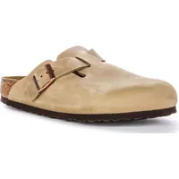 Birkenstock Boston Tobacco Brown Normaal Voetbed - Slipper - 1018147 - Hellbraun - 39