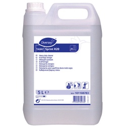 TASKI Sprint R20 Flächenreiniger, Alkalischer Kraftreiniger für periodische Reinigung, 1 Karton = 2 Kanister à 5 Liter