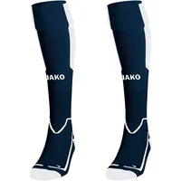 Jako Lazio Stutzenstrumpf marine/Weiß, 39-42