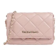 Valentino Ocarina Flap Bag Umhängetasche Polyurethan Pink/Rosa