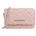 Flap Bag Umhängetasche Polyurethan Pink/Rosa