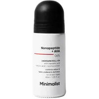 Minimalist Nonapeptide + AHA 06% Deodorant Roll-On 40 ml