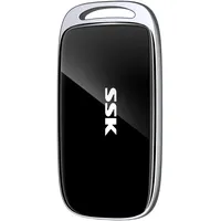 SSK Externe SSD 1TB, bis zu 2000MB/s Portable SSD Festplatte Extern, USB 3.2 Gen.2x2 External SSD für iPhone 15/16 PRO/Mac/Phone OTG/Laptop/PC und Spielkonsole, mit LED-Anzeige