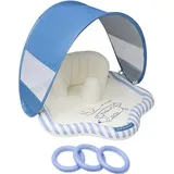 Swim Essentials Baby Plansch Matte 76 cm Blau (Surfer)
