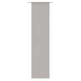 Home Fashion Schiebevorhang Bambus-Optik Versteift, Polyester, Stein, 245 x 60 cm