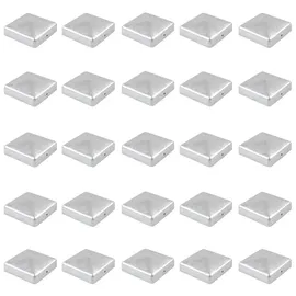 Baumarktplus 25x Pfostenkappe verzinkt Pyramide/Kugel (101 x 101 mm Pyramide
