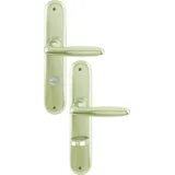 HOPPE Langschildgarnitur WC grau 1510/273P