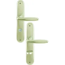 HOPPE Langschildgarnitur WC grau 1510/273P