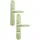 HOPPE Langschildgarnitur WC grau 1510/273P