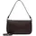 Liebeskind Berlin Monogram Crossbody Leder Burgundy