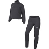 Nike Dri-Fit Academy Trainingsanzug, Anthrazit/Weiß, S, Frau