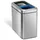 simplehuman Offener Abfalleimer 20 l Silber