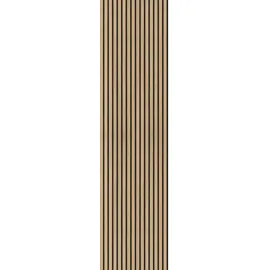 acous Akustikpaneel Professional Hellbraun 2 St. 60 x 250 x 2,1 cm