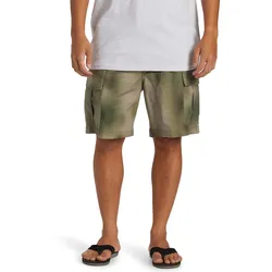 Bermudas QUIKSILVER "Taxer Cargo", Herren, Gr. XS, spray camo taxer cargo, 98% Baumwolle, 2% Elasthan, Hosen