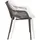 Garden Pleasure LAURIA Stapelstuhl 53 x 60 x 80 cm grau 2 St.