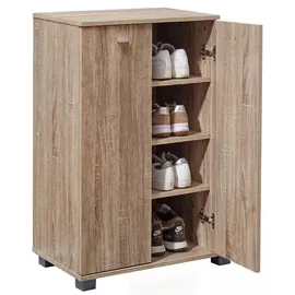 FineBuy SuVa2372_1 60 x 90 x 35 cm grau / grau