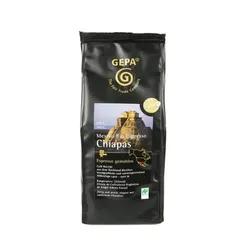 GEPA Mexiko Espresso Chiapas  gemahlen bio 250g