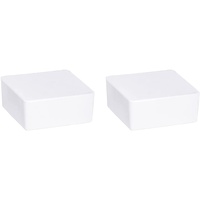 WENKO Nachfüller Raumentfeuchter Cube mit Orangenduft, Nachfüllpack für Luftentfeuchter, reduziert Schimmel & Gerüche, 10 x 5 x 10 cm, Weiß & Nachfüller Raumentfeuchter Cube, 10 x 5 x 10 cm, Weiß