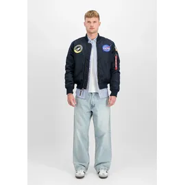 Alpha Industries MA-1 VF Vintage Fit NASA blau 56/58